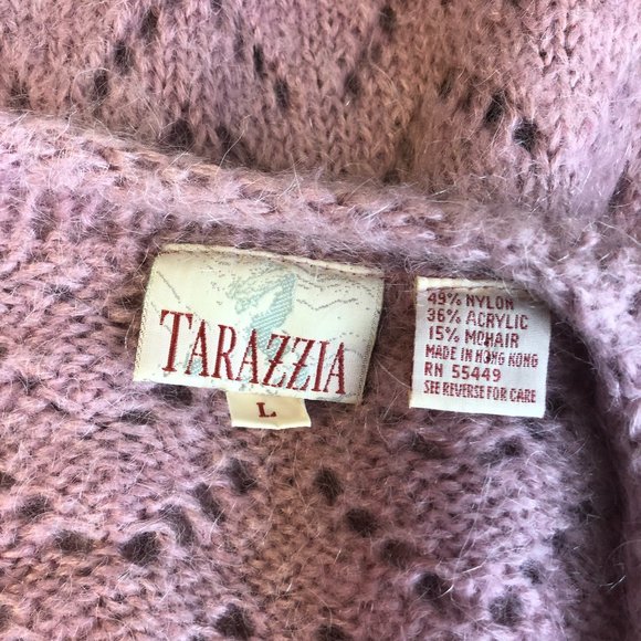 Vintage 8s Tarazzia Cardigan Sweater 